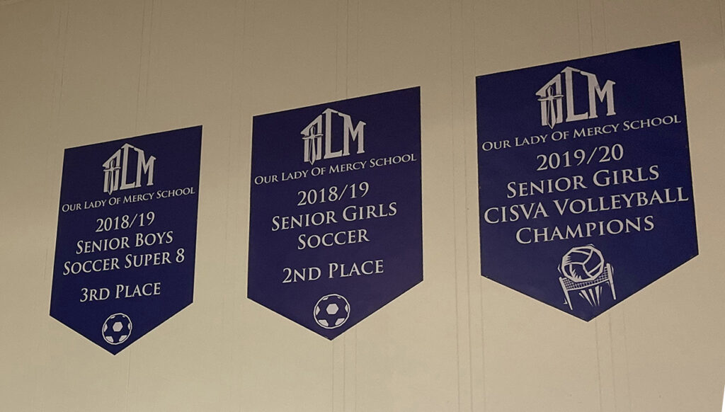 Athletic Girls Banners